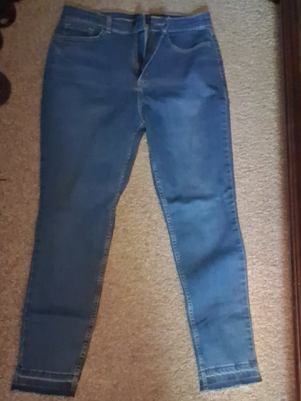 Lee Women's Medium Blue Skinny Jeans